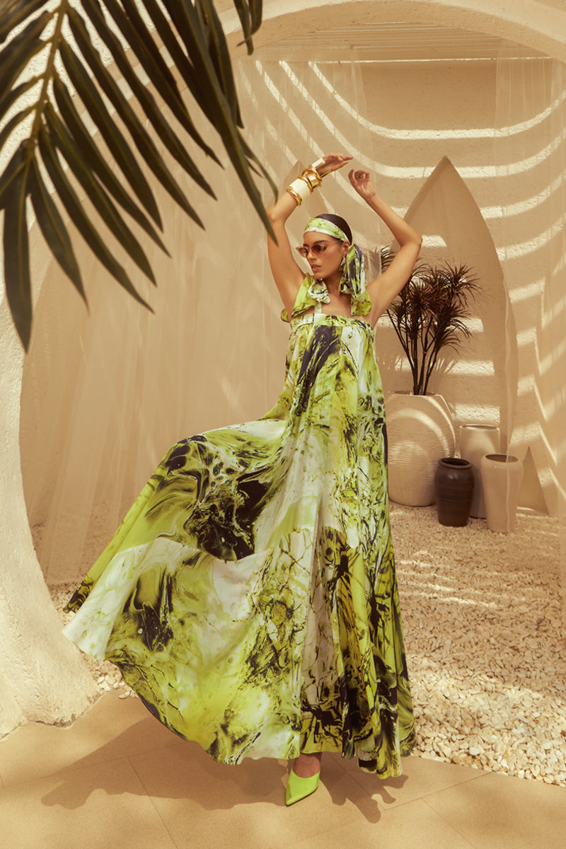 Neon Marble Jumpsuit