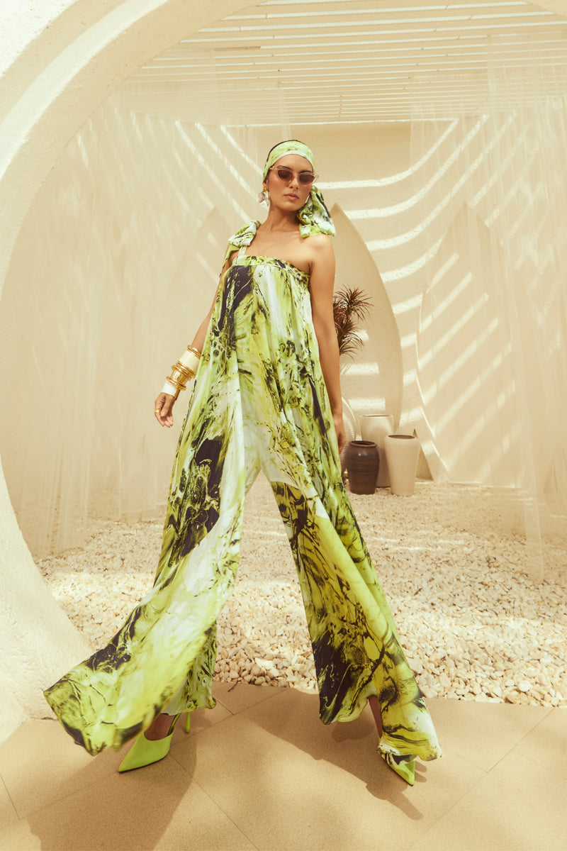 Neon Marble Jumpsuit
