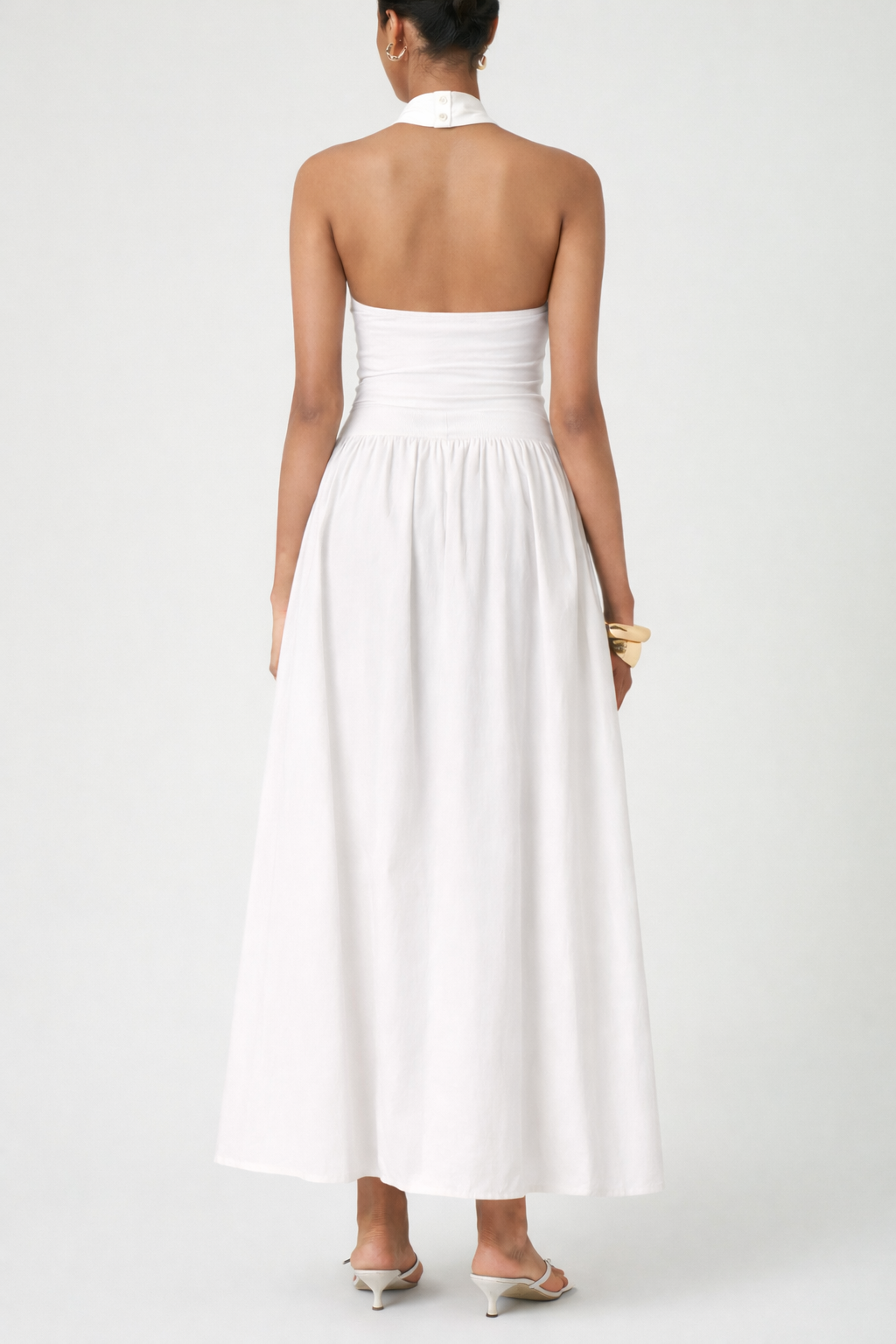 The Riviera Halter Maxi Dress