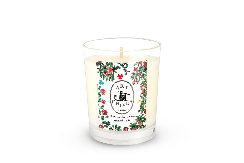 Marigold - Fragranced soy candle
