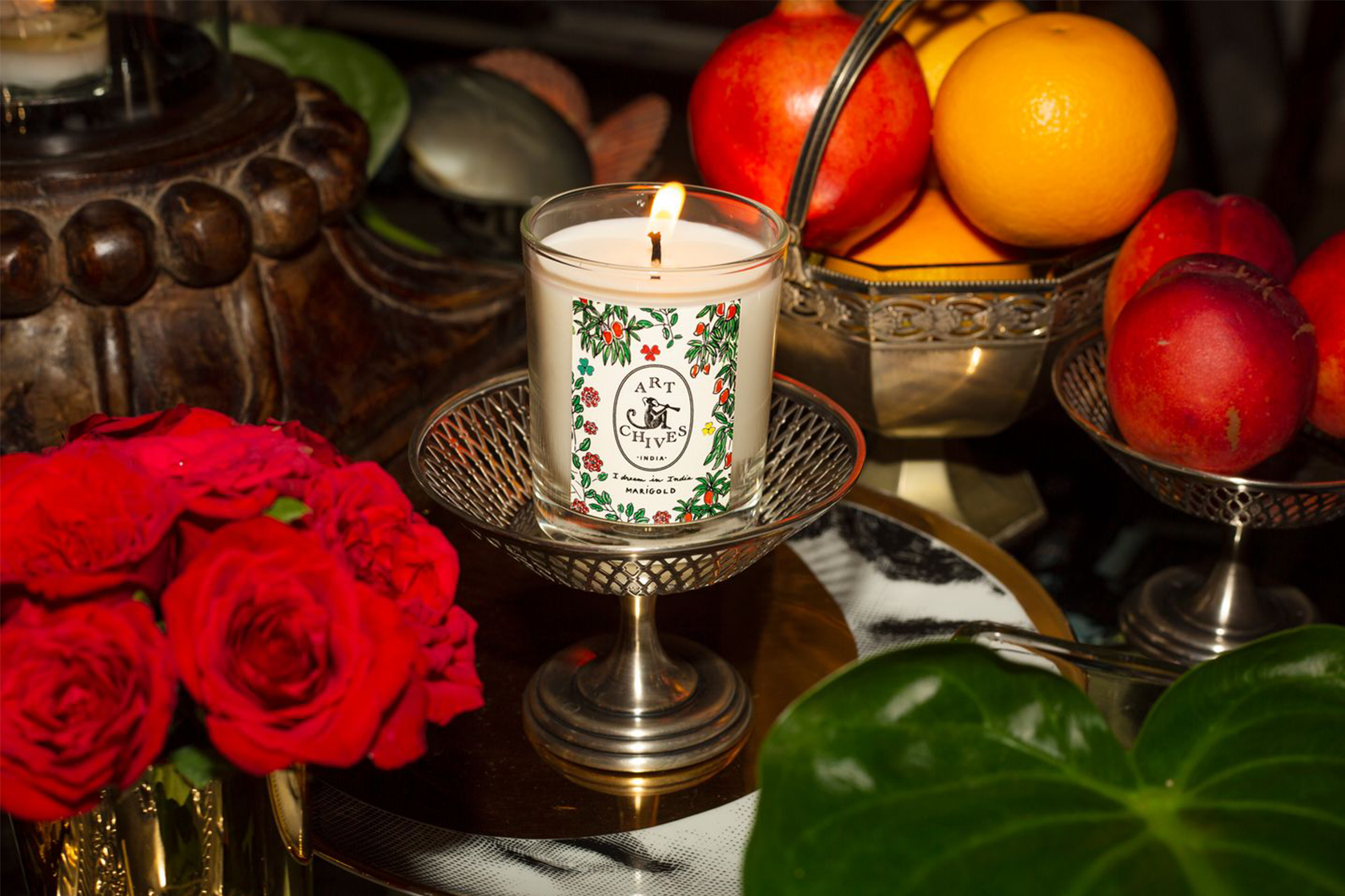 Marigold - Fragranced soy candle