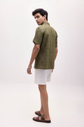 The Sienna Camp Shirt - Green