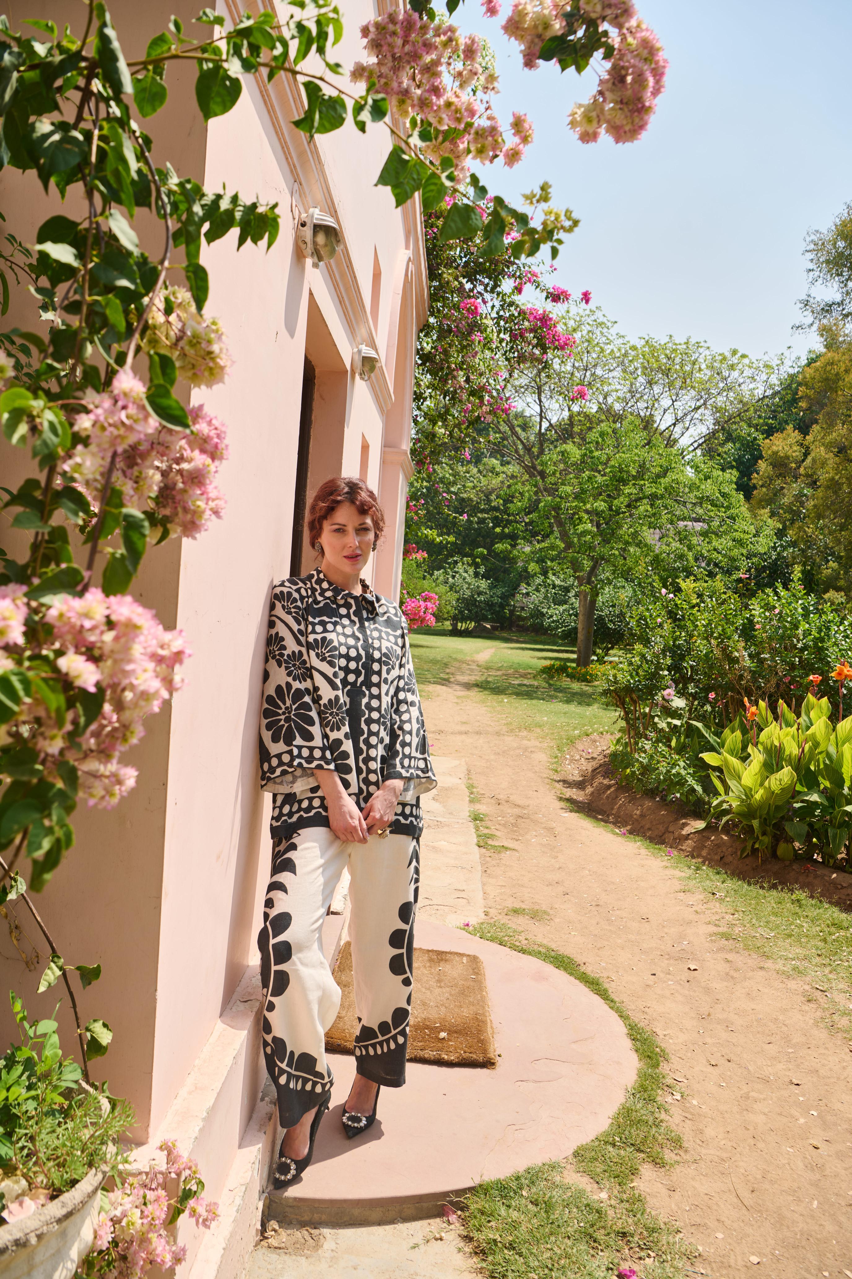 Black Haze Printed Set