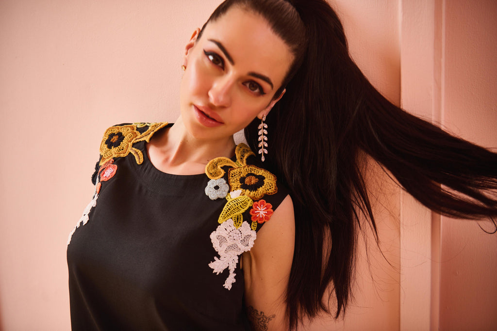 Multi Patchwork Dress