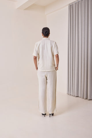 Linen Thread-Work Shirt