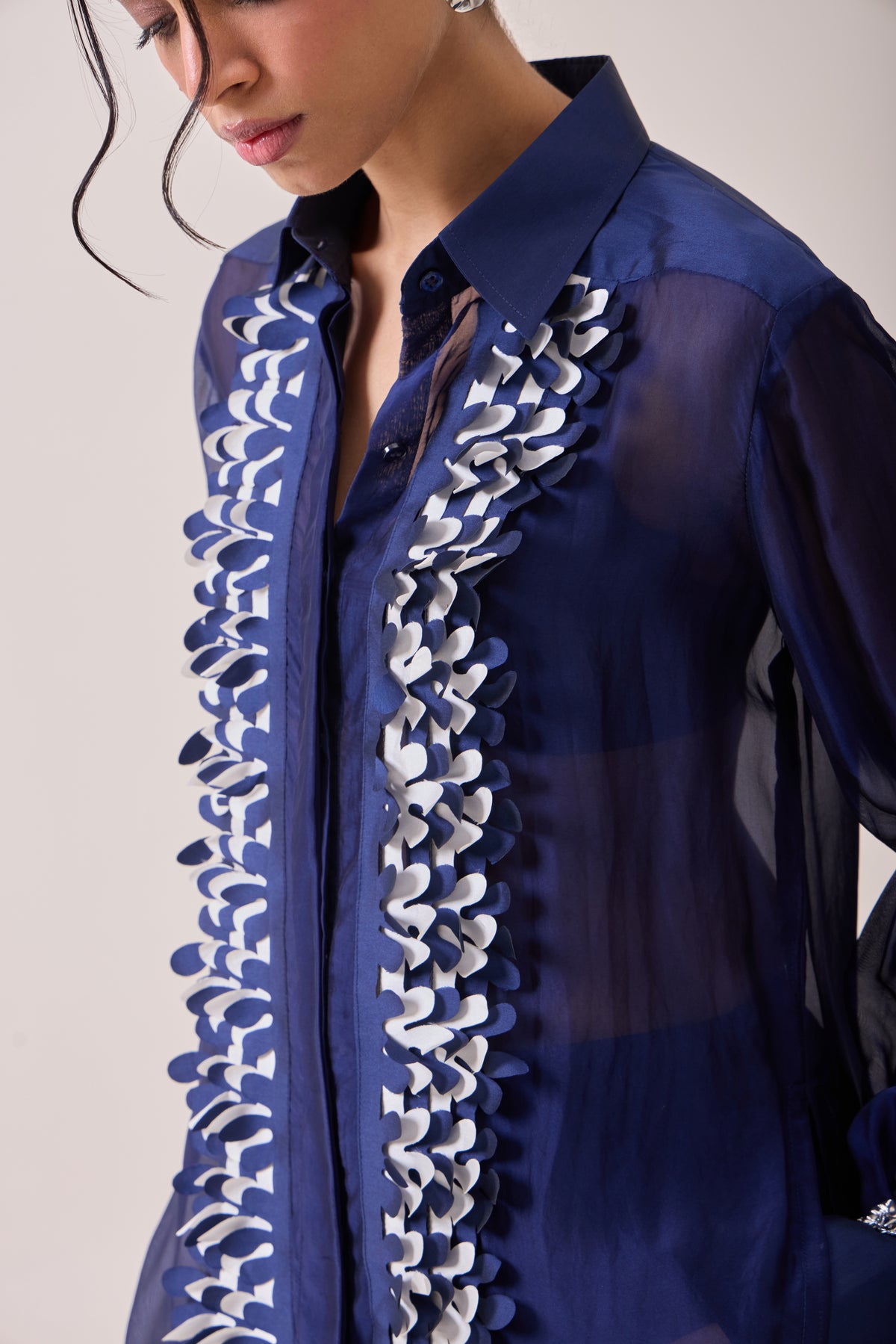 Midnight Art-Cut Shirt — Needle ten, The Curated Collective