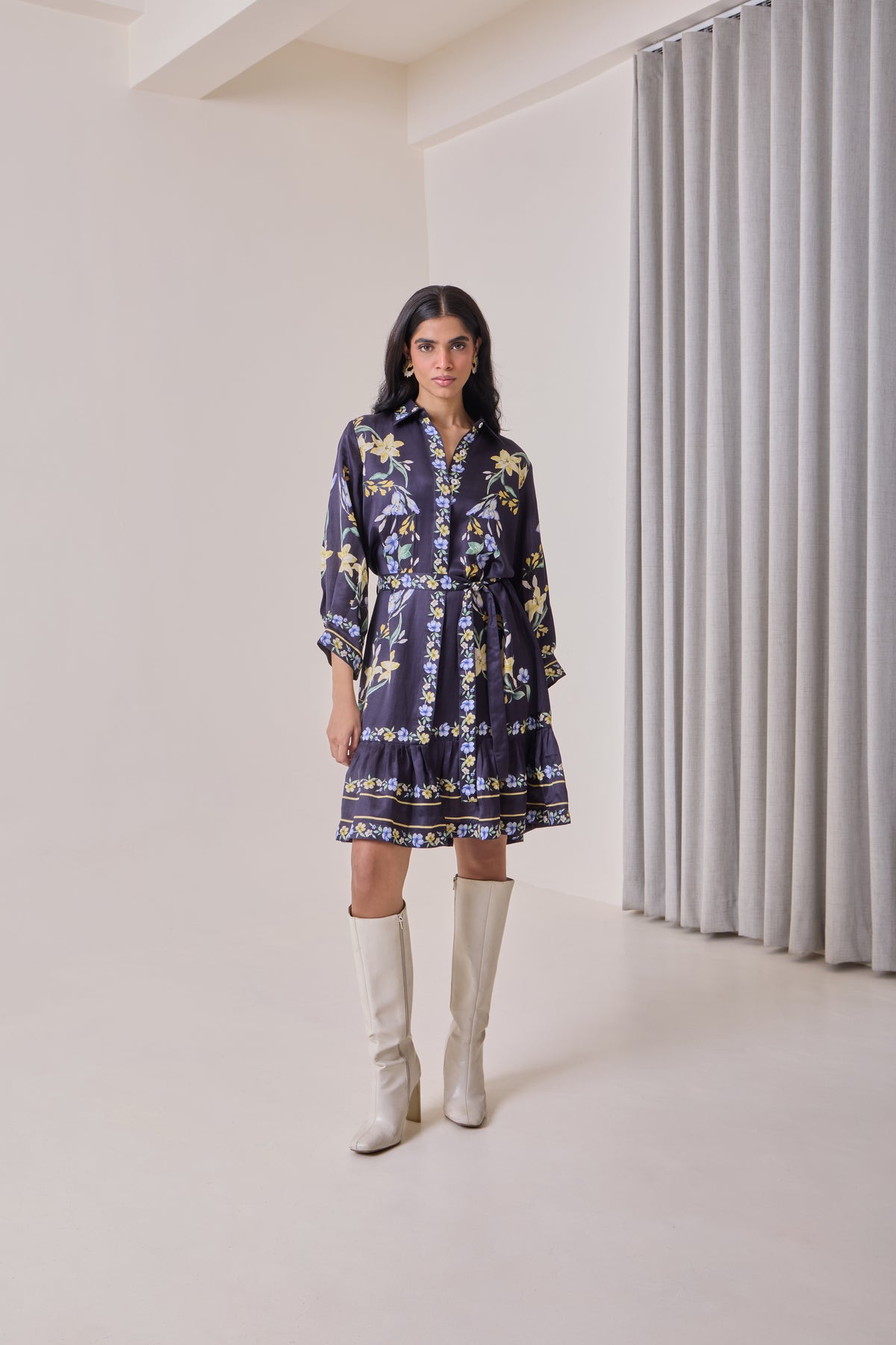Fleur Archive Shirt Dress — Needle ten, The Curated Collective