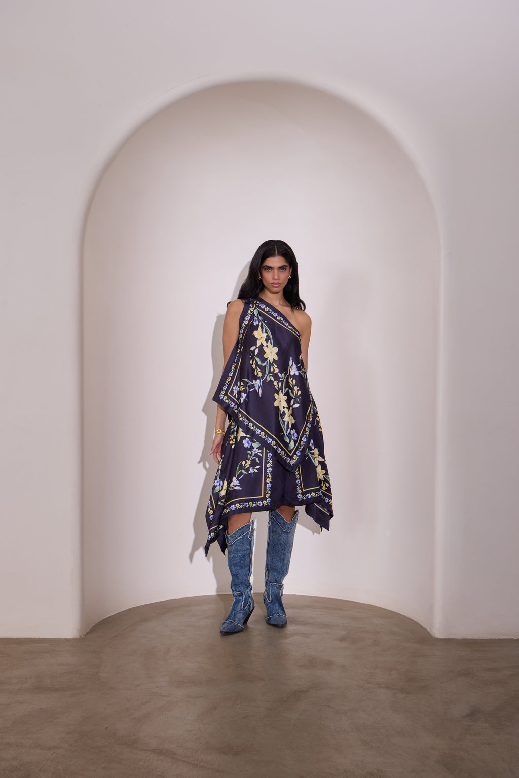 Fleur Archive One Shoulder Top