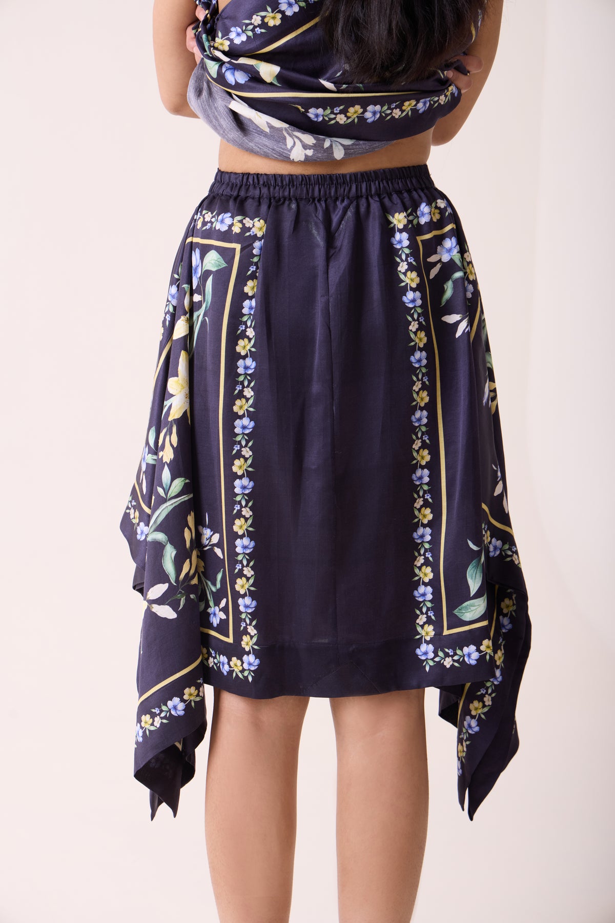 Fleur Archive Skirt view 2 — Needle ten, The Curated Collective