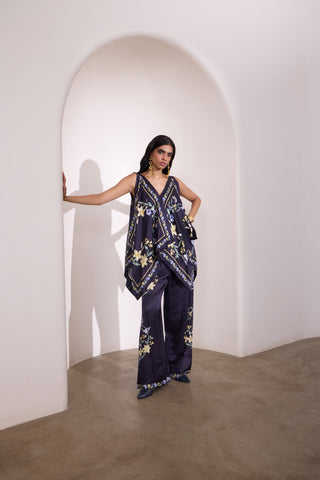 Fleur Archive Scarf Top