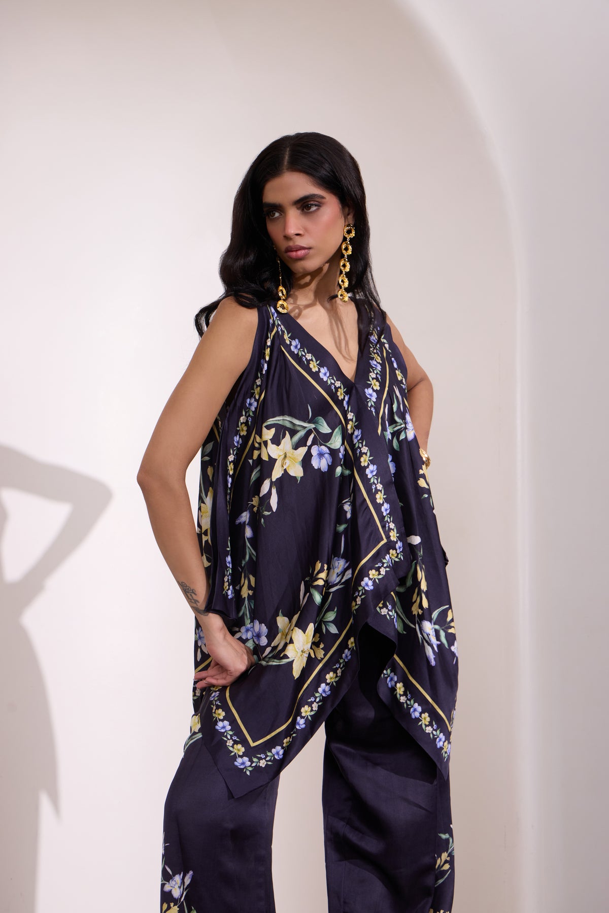 Fleur Archive Scarf Top — Needle ten, The Curated Collective