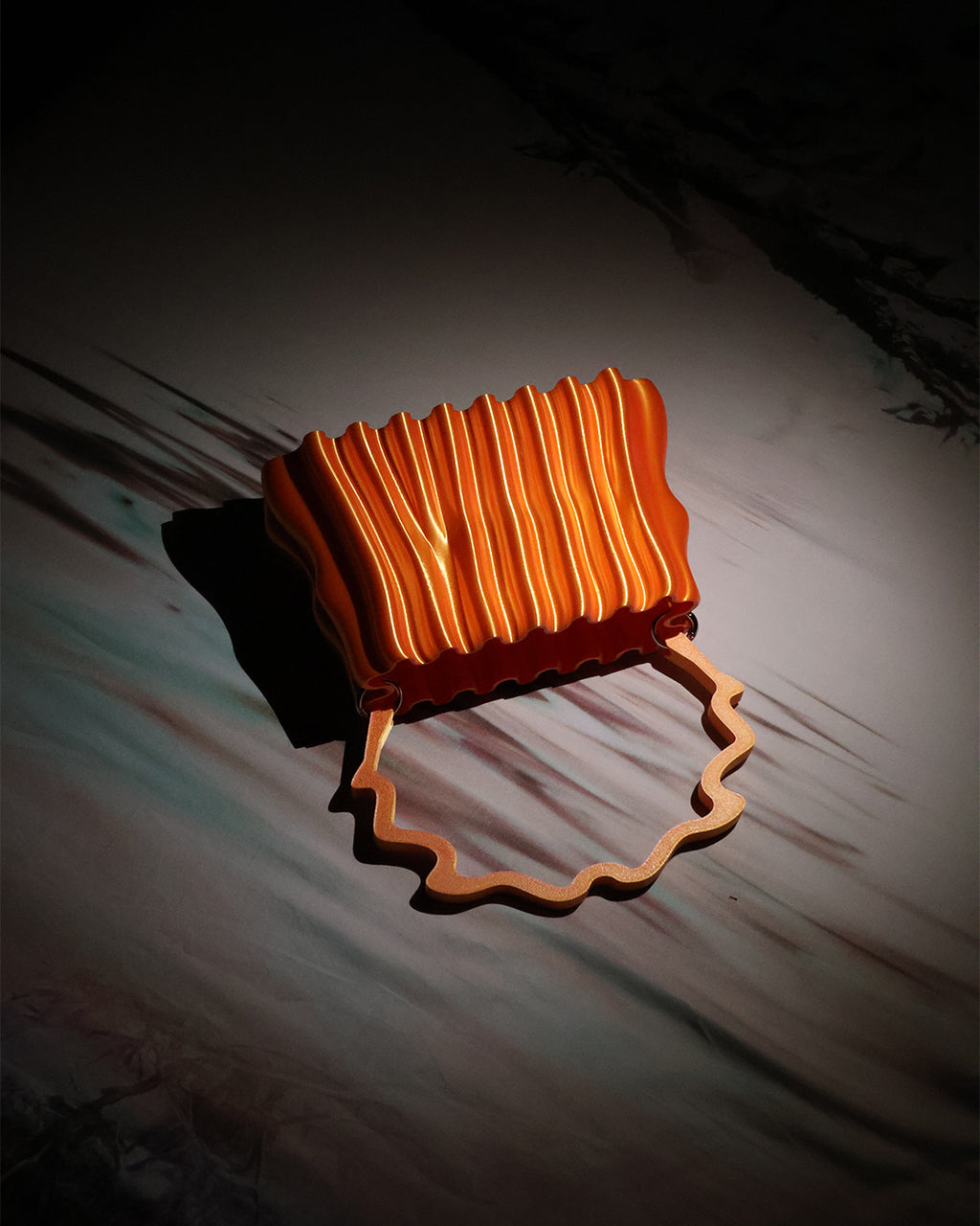 THE WAVE (ORANGE AND PINK)