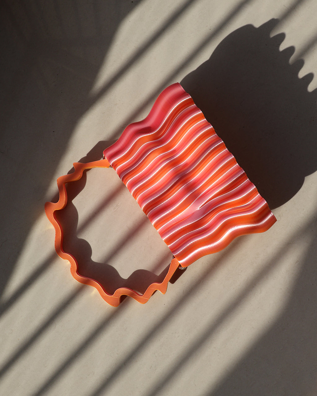 THE WAVE (ORANGE AND PINK)