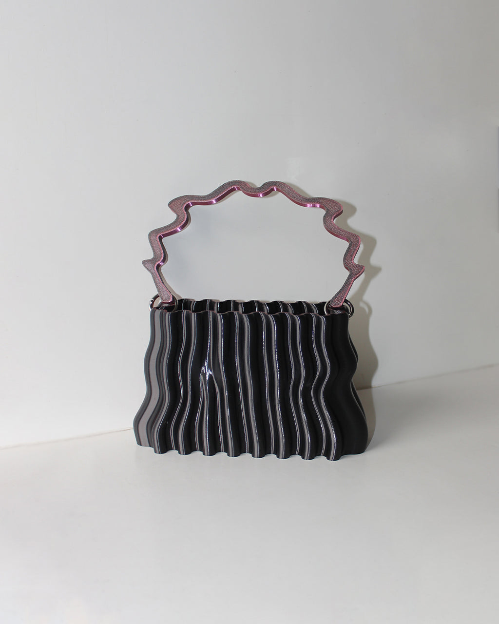 THE WAVE (Burgundy and Black)