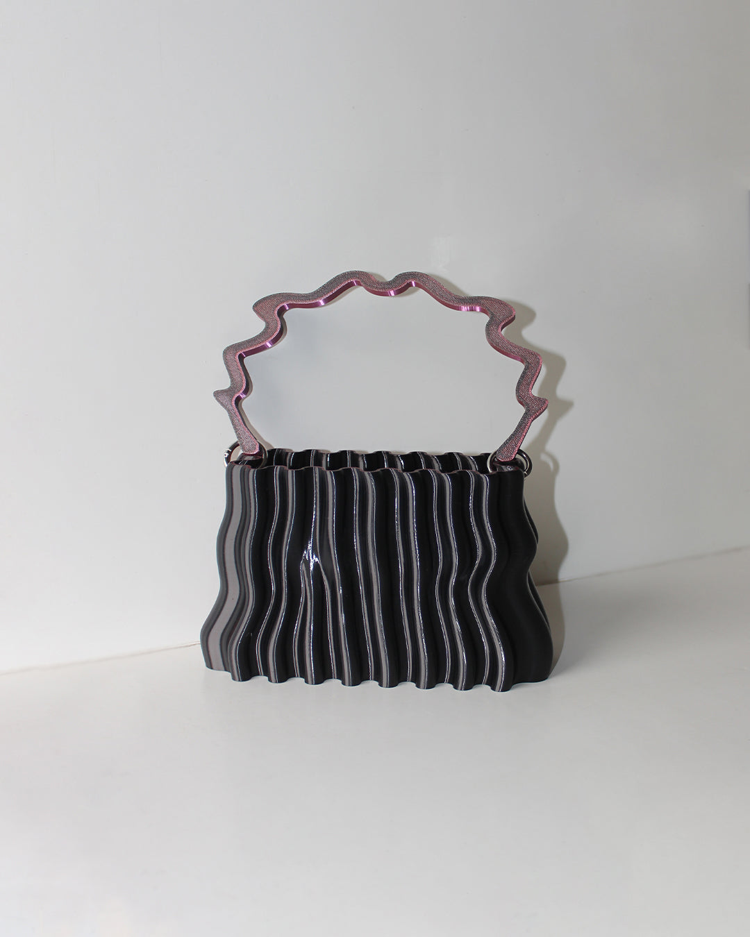 THE WAVE (Burgundy and Black)