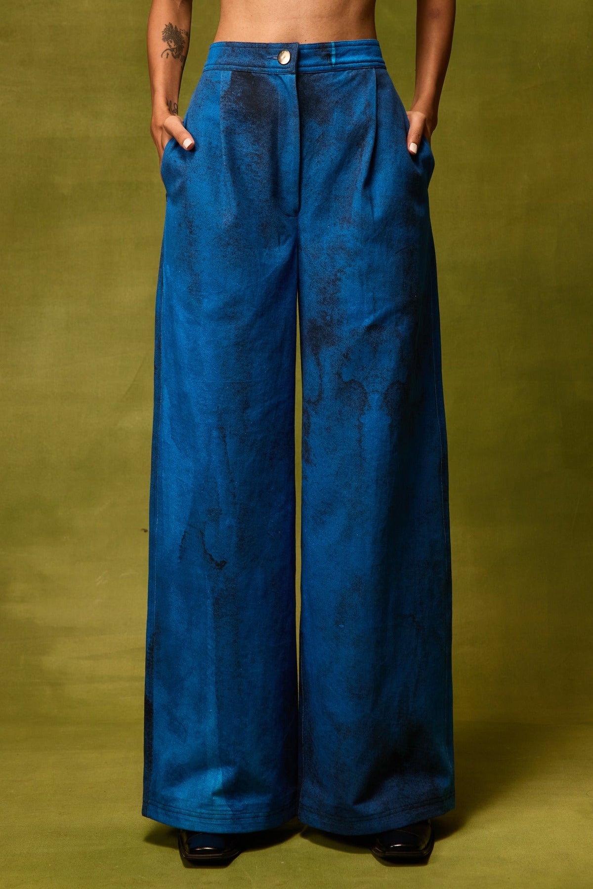 Saphiré Muse Straight Trousers — Pocketful of Cherrie, The Curated Collective