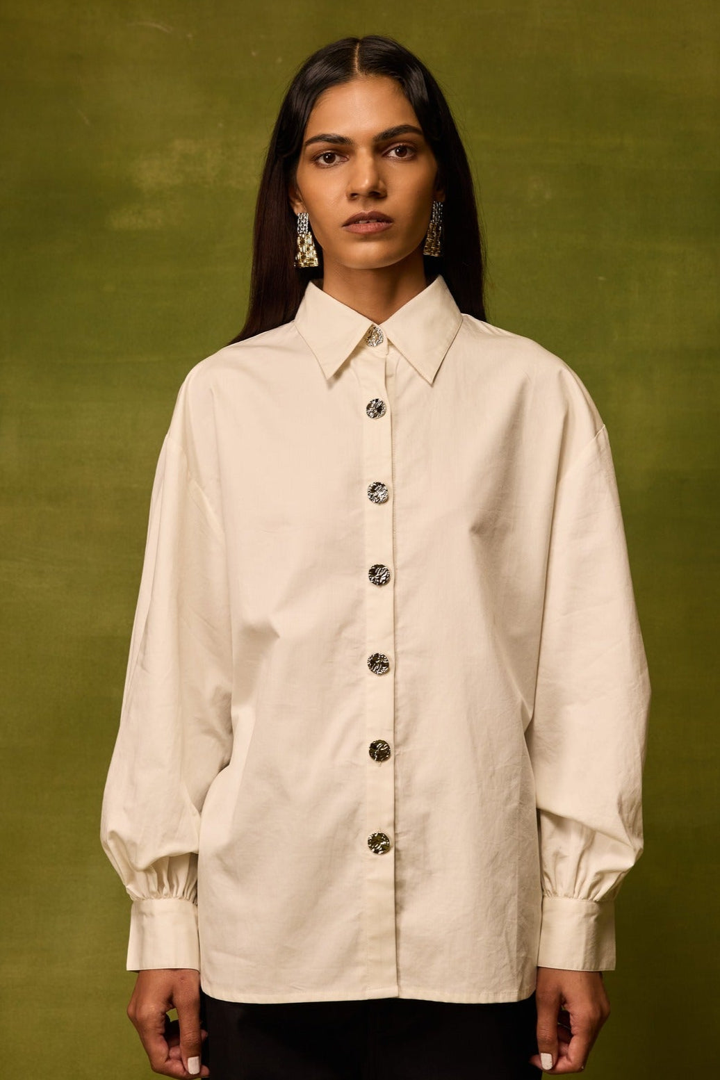 Vienna White Shirt — Pocketful of Cherrie, The Curated Collective