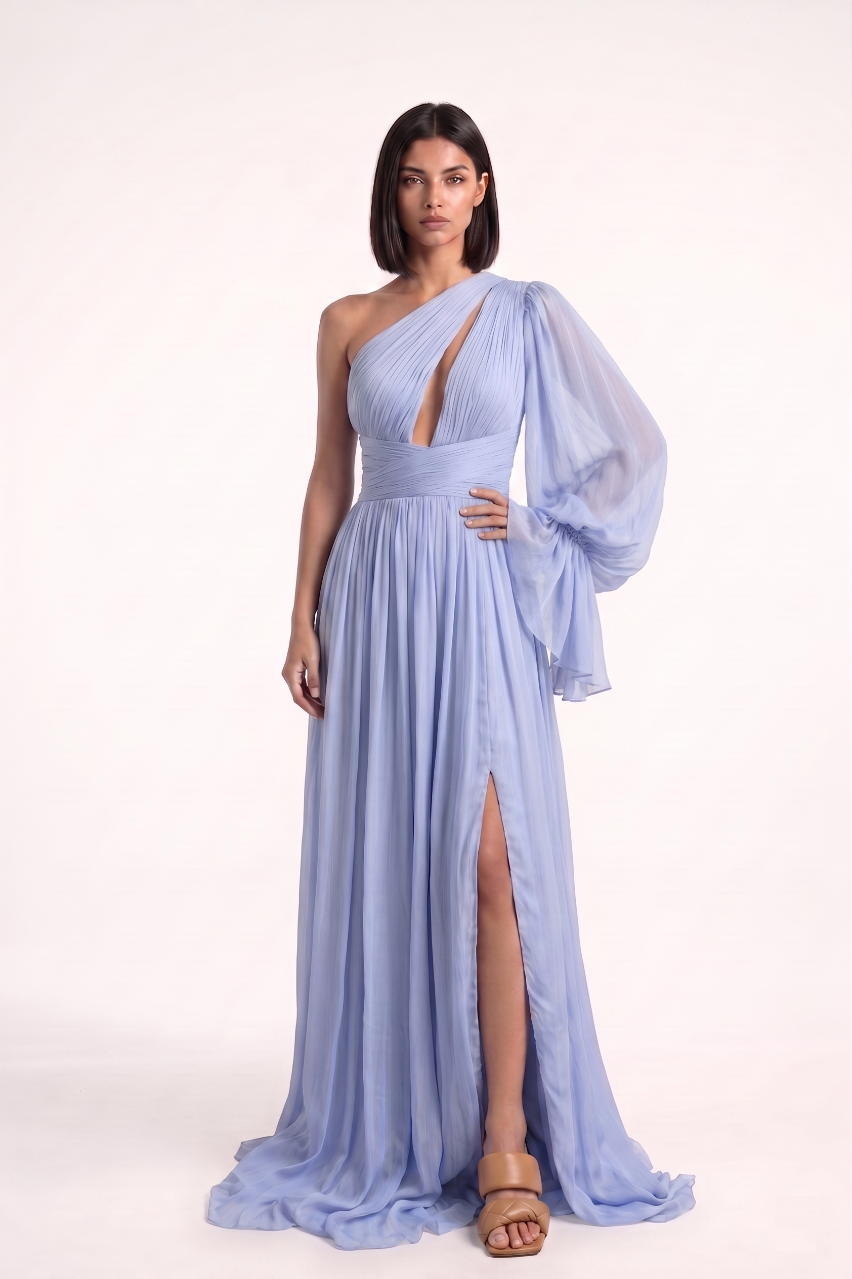 One Sleeve Gown - PU27:RW05 5