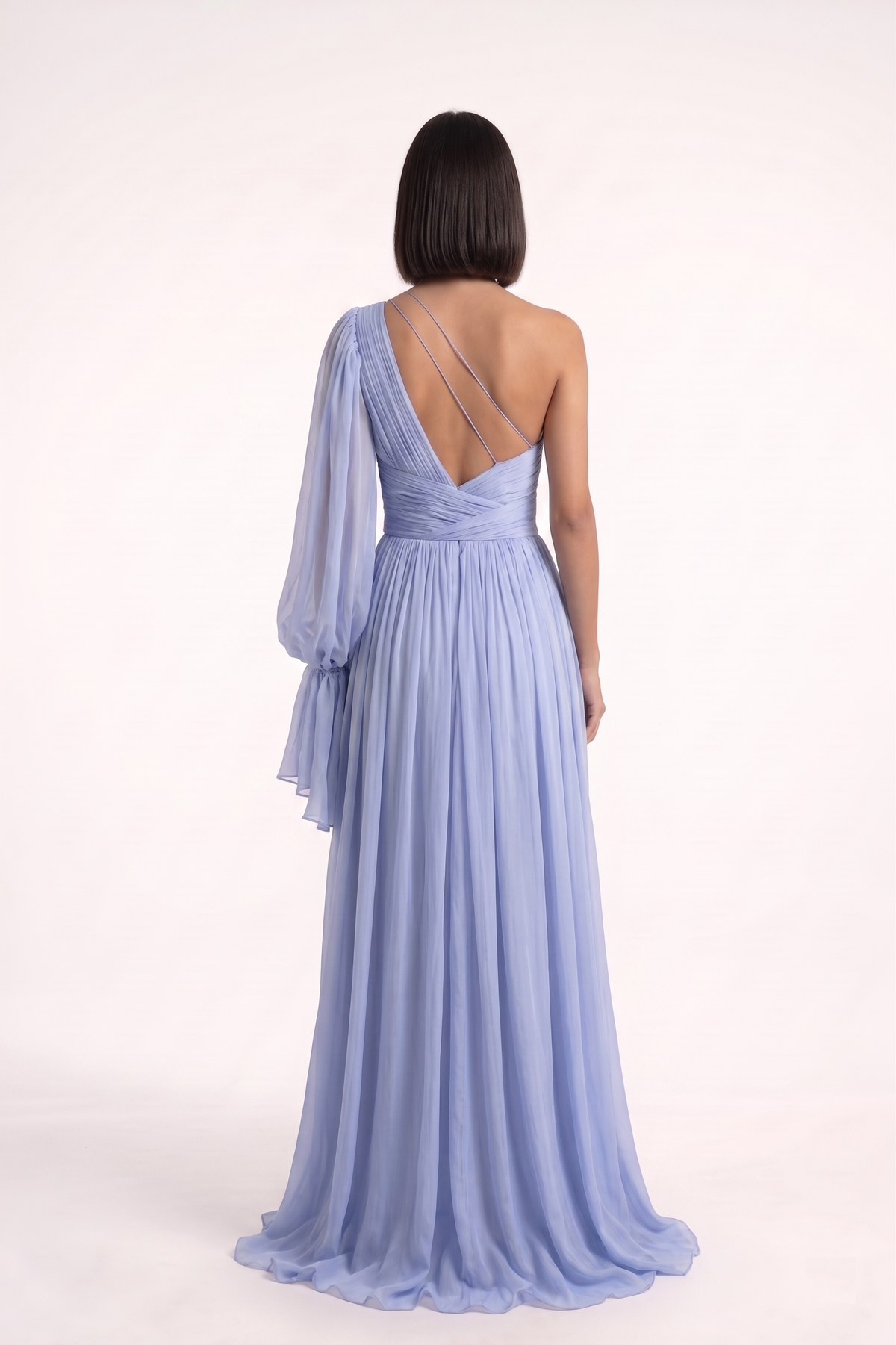 One Sleeve Gown - PU27:RW05 back full 
