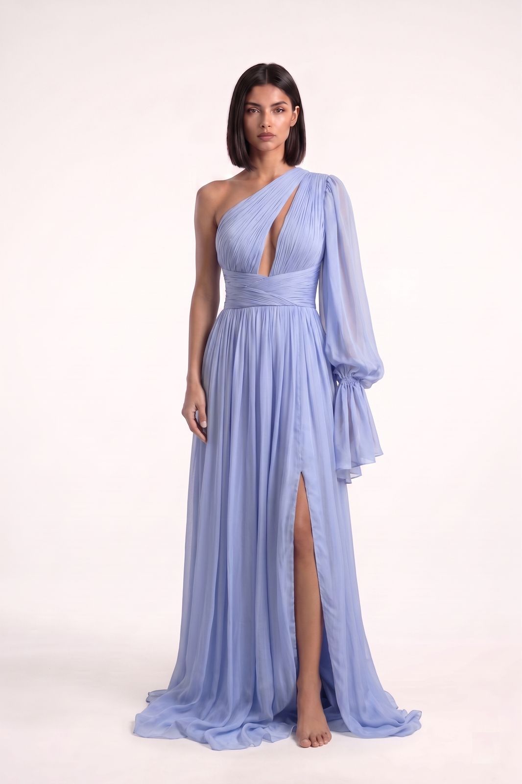 One Sleeve Gown - PU27:RW05 front 