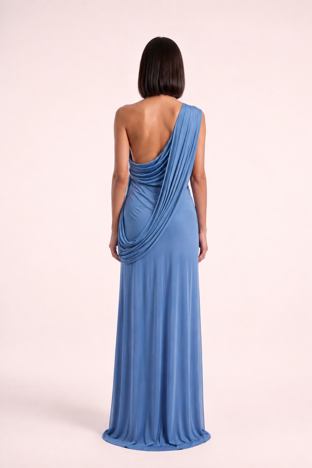 One Shoulder Cowl - PU27:RW07 5