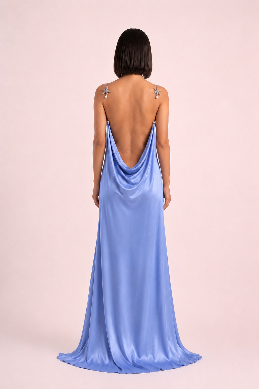 Backless Star Gown - PU27:RW08 full back 2