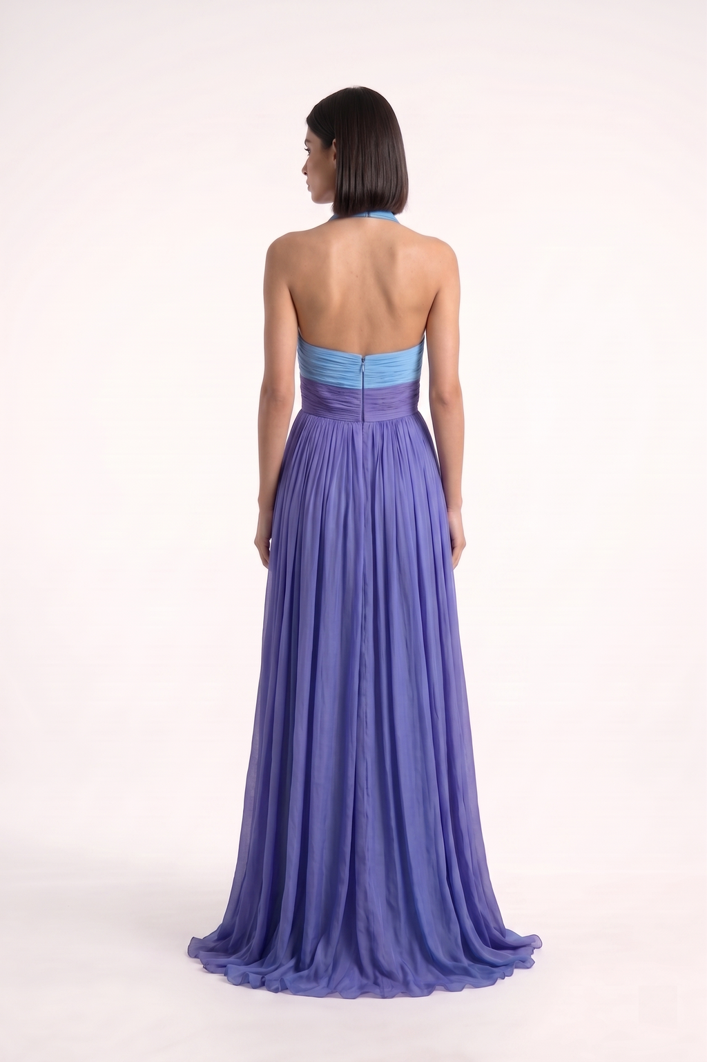 Double Shade Draped Gown - PU27:RW09 4