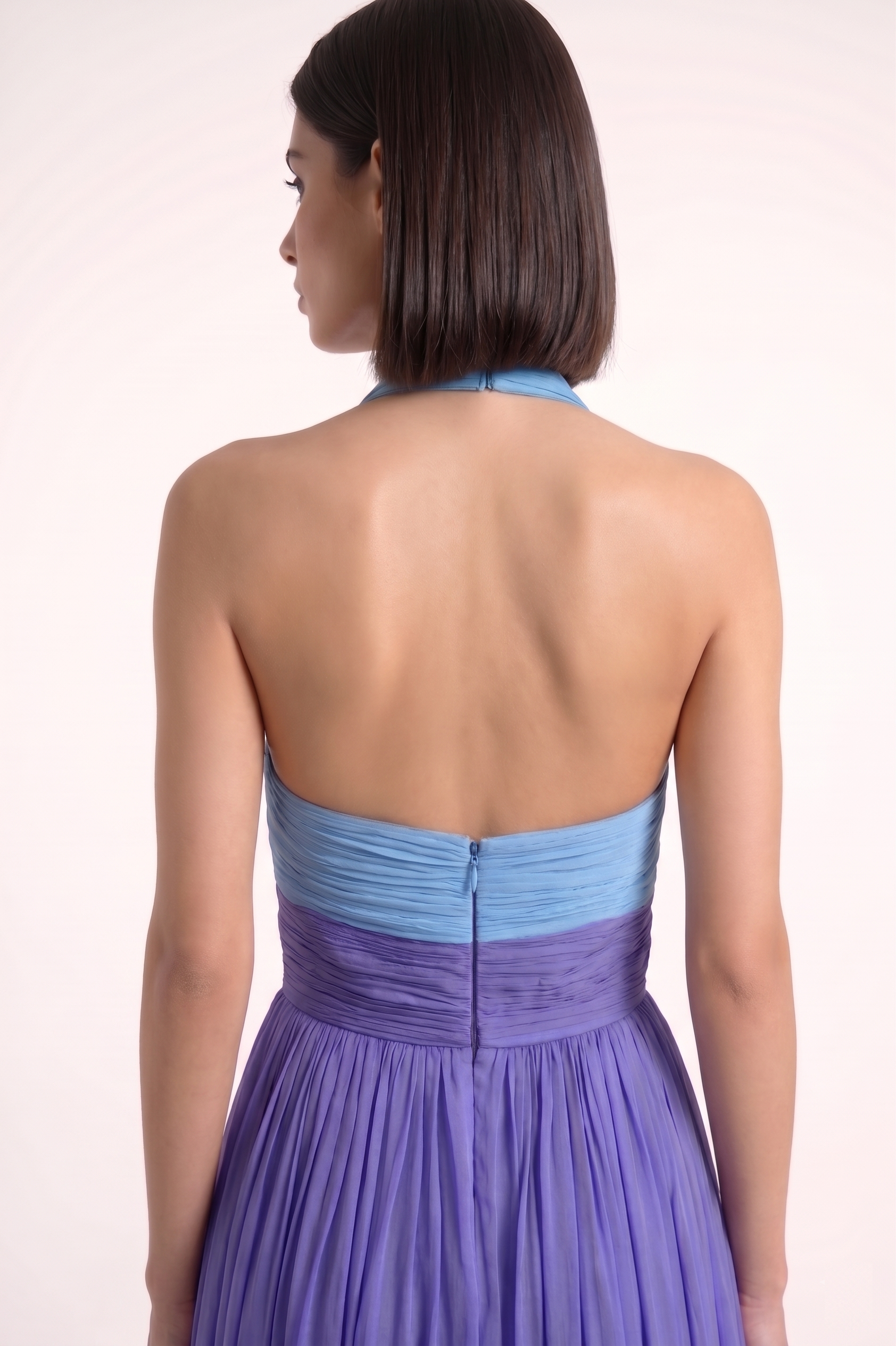 Double Shade Draped Gown - PU27:RW09 5
