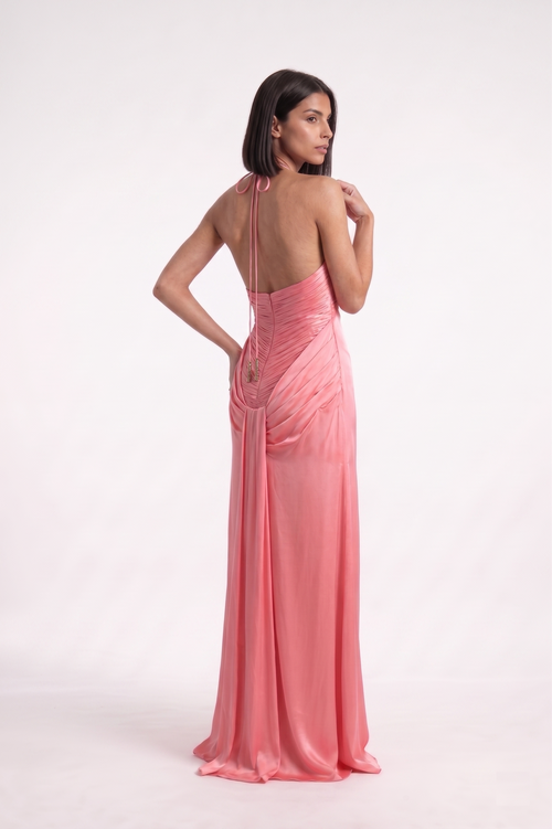 Back Draped Gown - PU27:RW12 1