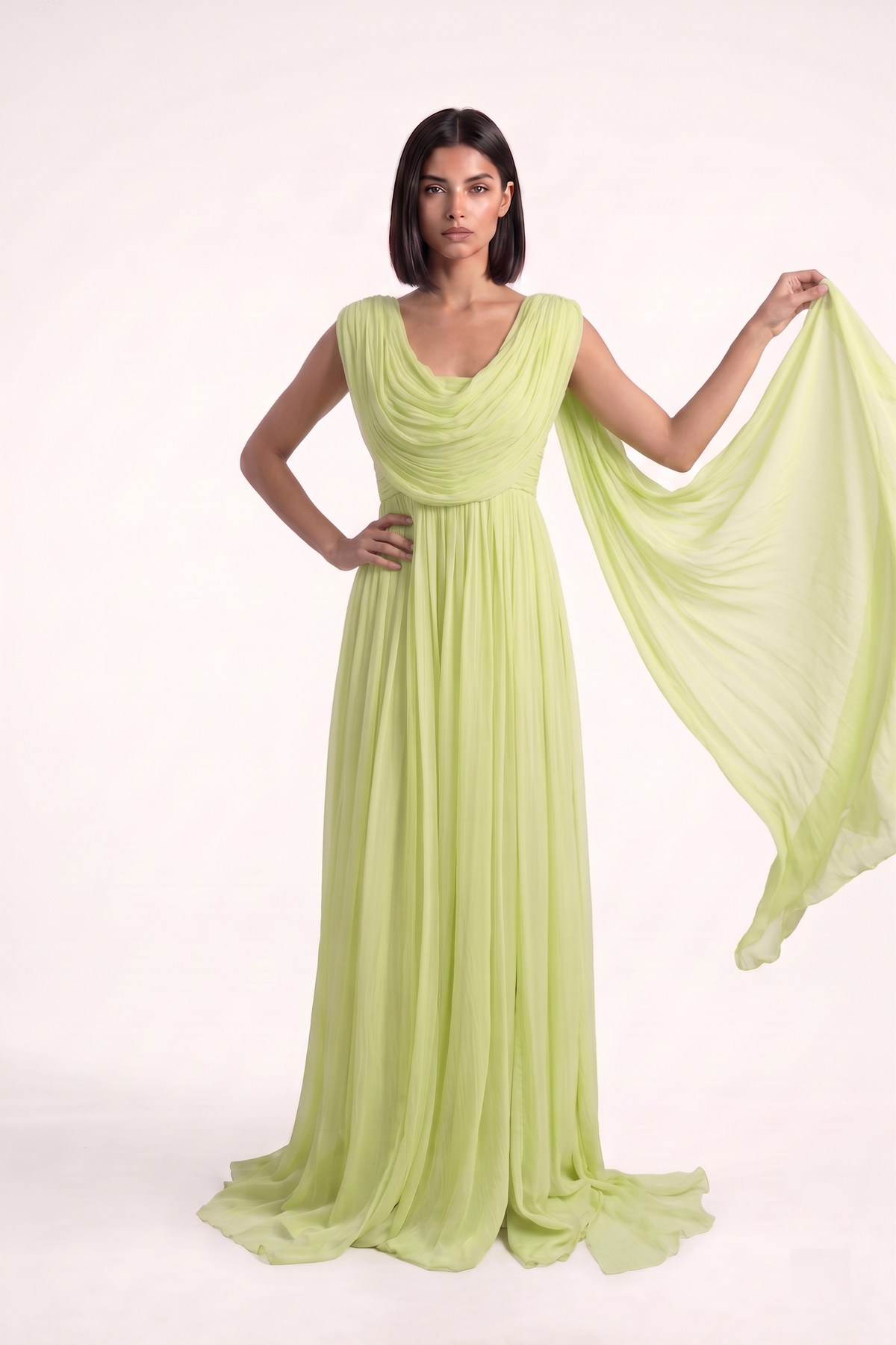 Front Cowl Gown , Back Drape - PU27:RW15 12