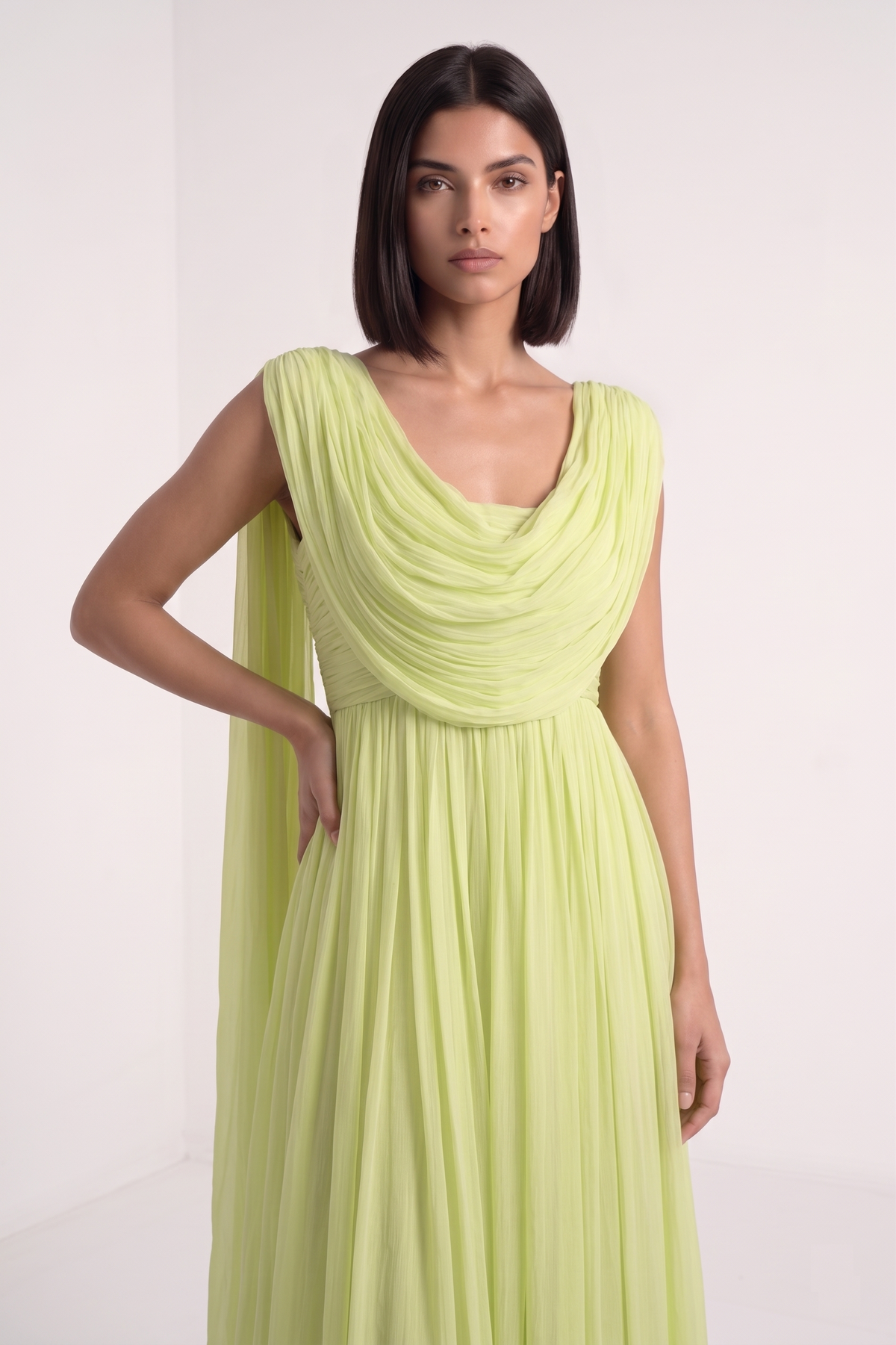 Front Cowl Gown , Back Drape - PU27:RW15 4