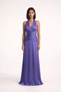 Deep Purple Backless Gown - PU27:RW19 1