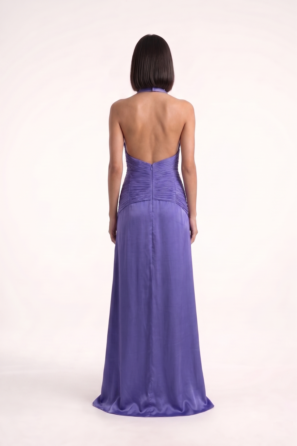 Deep Purple Backless Gown - PU27:RW19 3