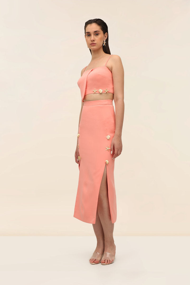 Parch Pencil Skirt