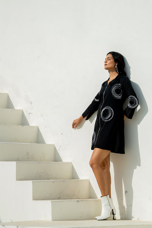 Black Orbit Dress