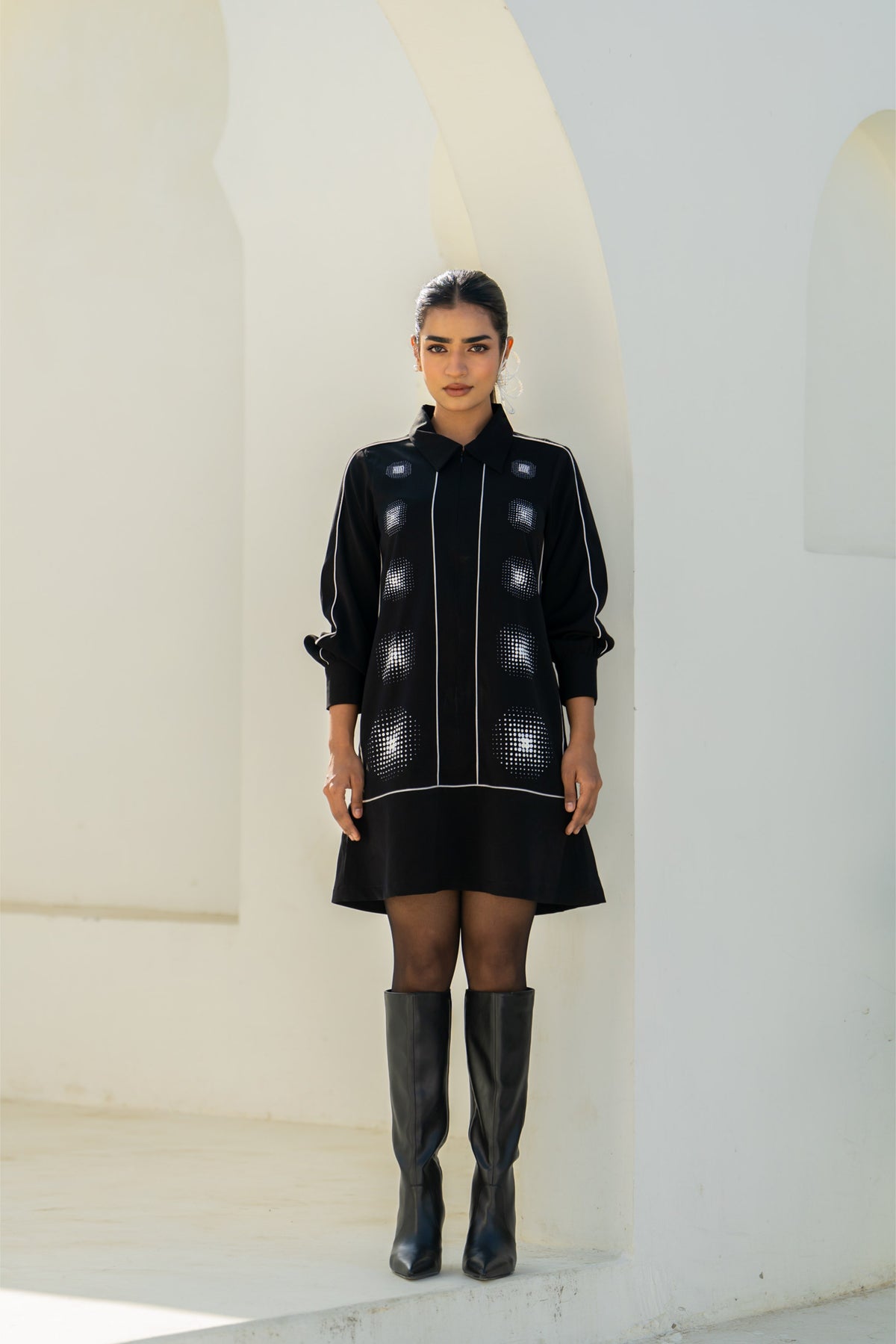 Black Moon Gradation Dress — Shop 963 Label, The Curated Collective