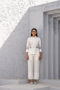 White Piano Coord Set