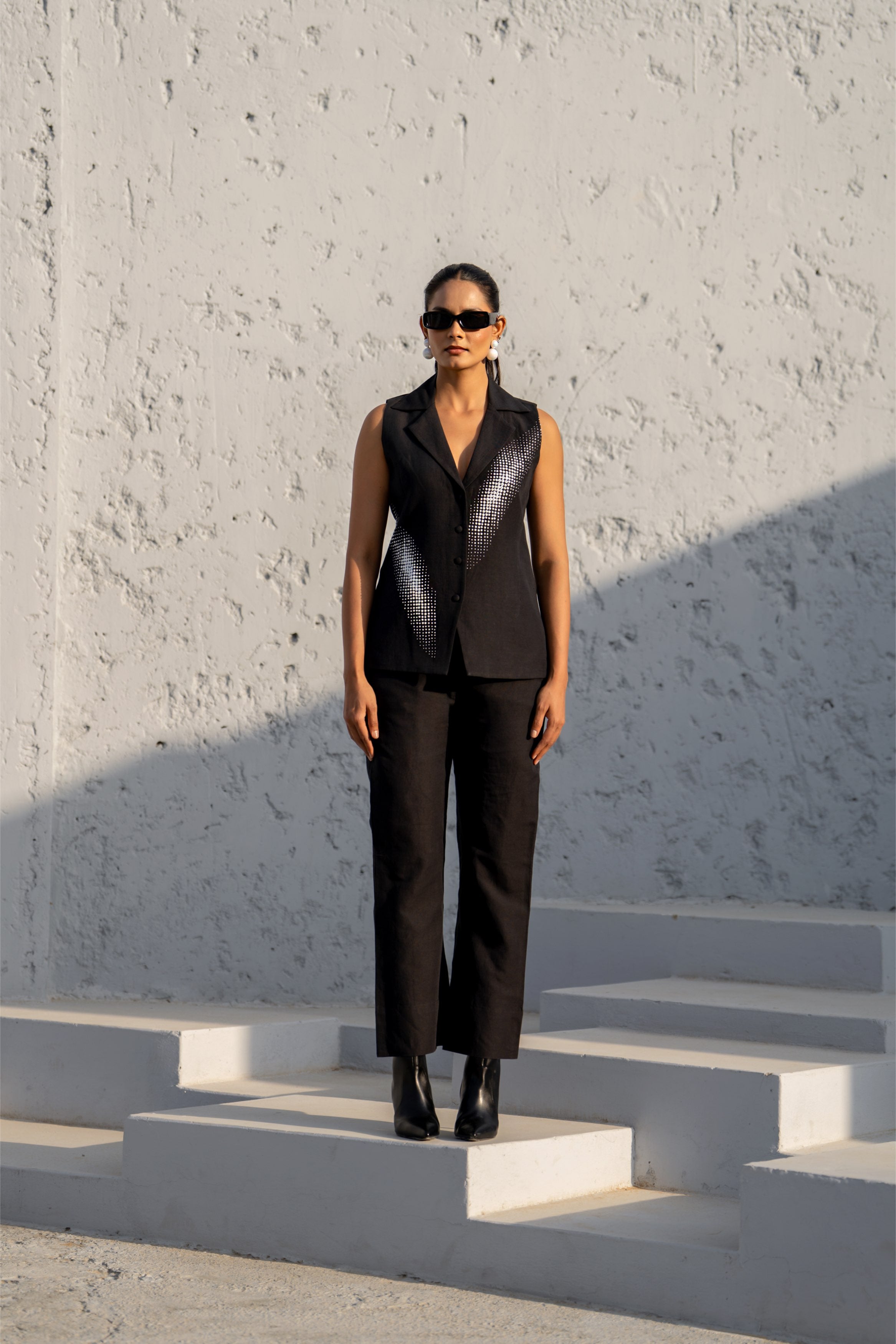 Pixelated Ray Linen Coord Set