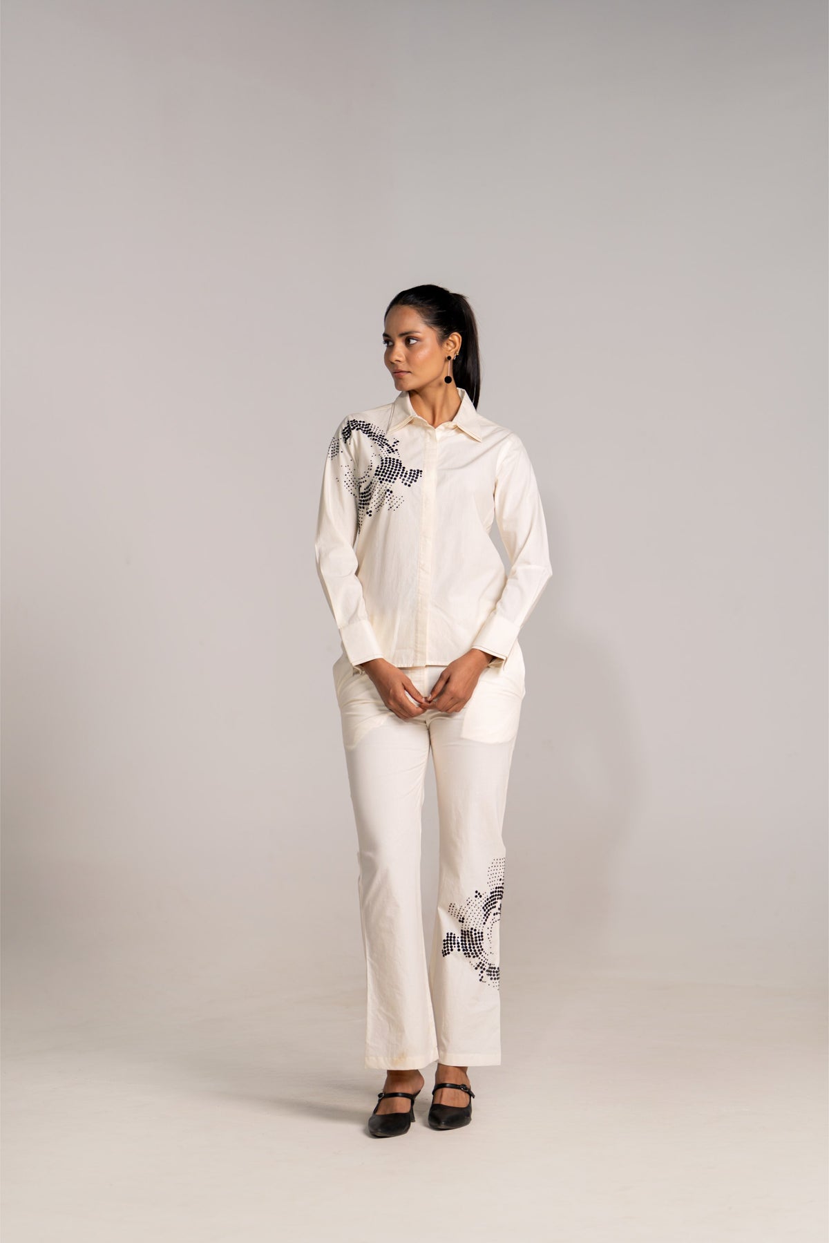 Halftone Ecru Coord Set — Shop 963 Label, The Curated Collective