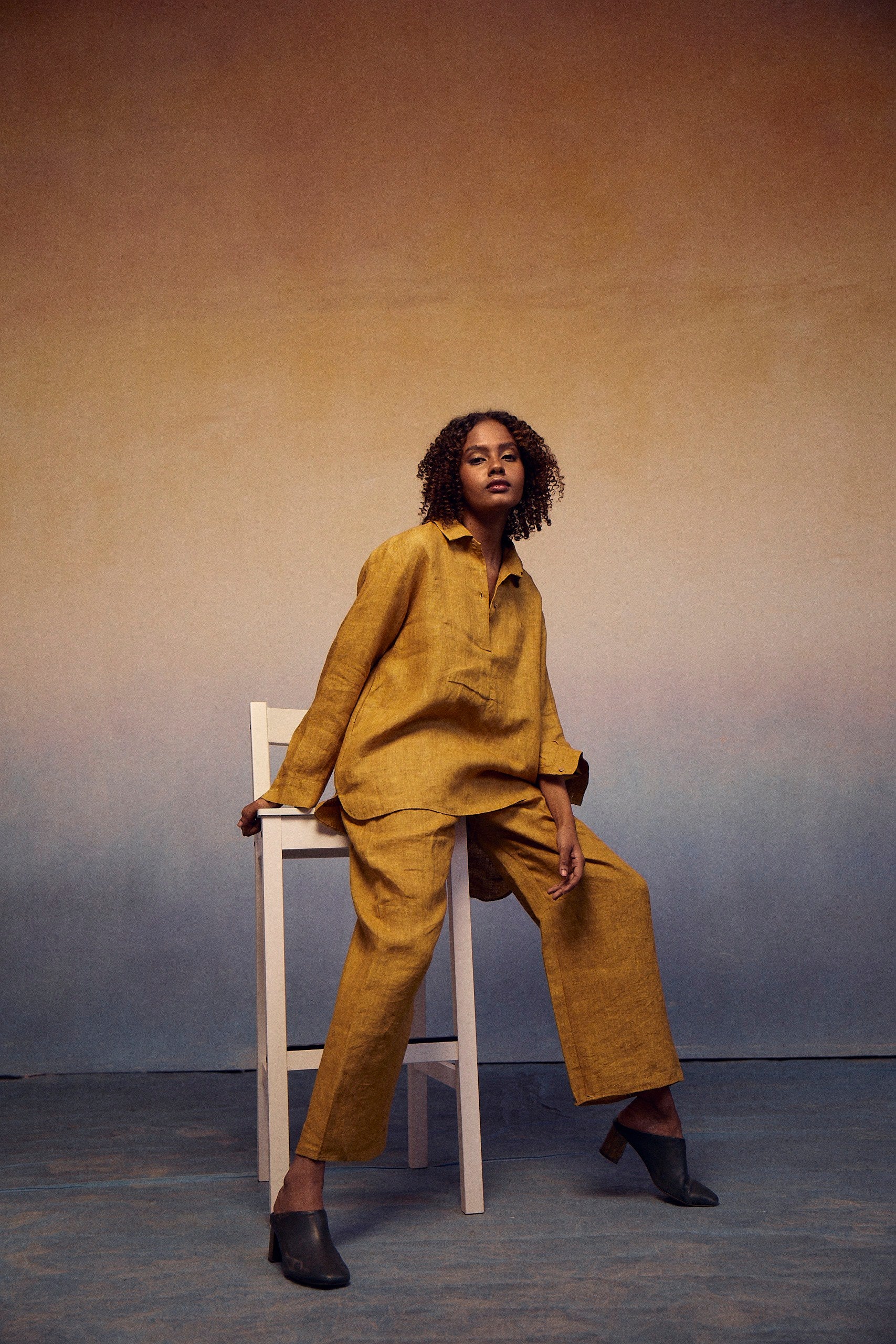 OVERSIZE SET - MUSTARD