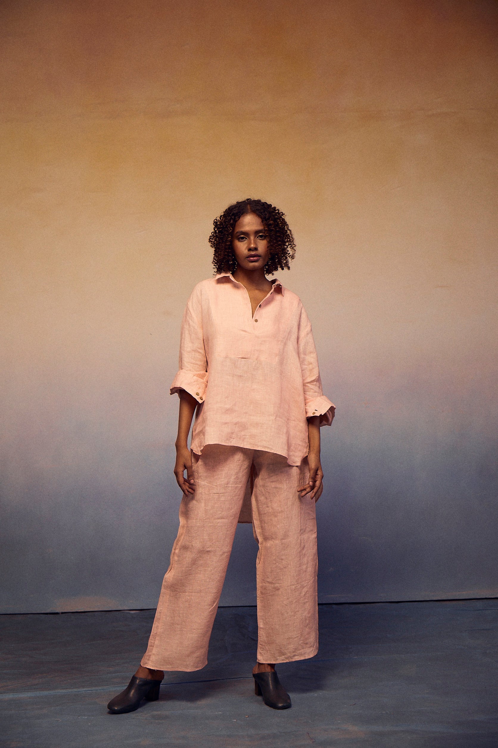 OVERSIZE SET - PAEONY PINK