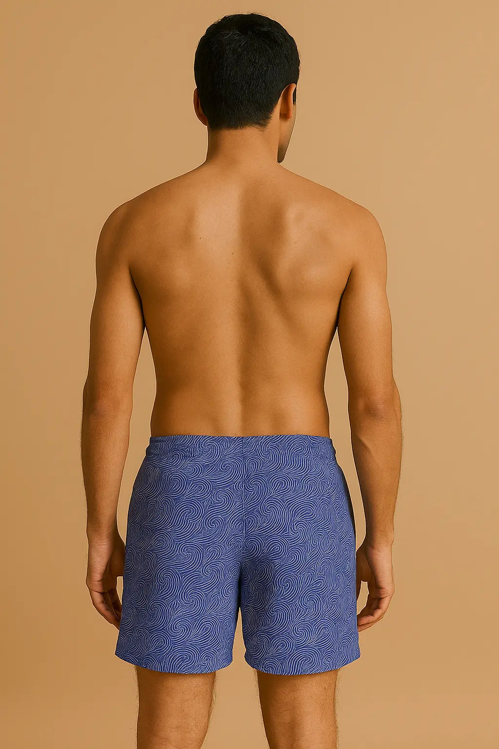 Men's Swim Shorts - Rippled Rhythm