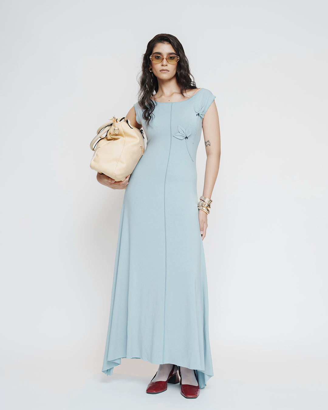 Cloud Blue Dress — annstudios.in, The Curated Collective
