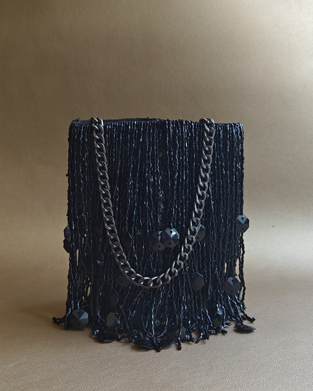 Black Shimmy Bag