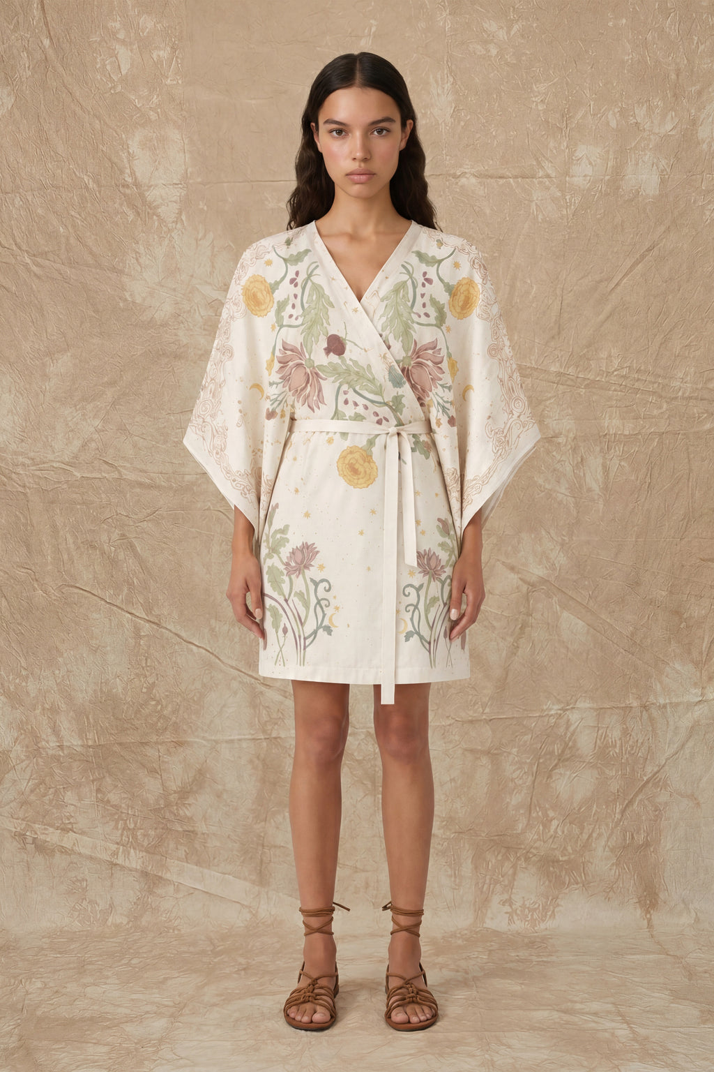 Bloom Wrap Kaftan