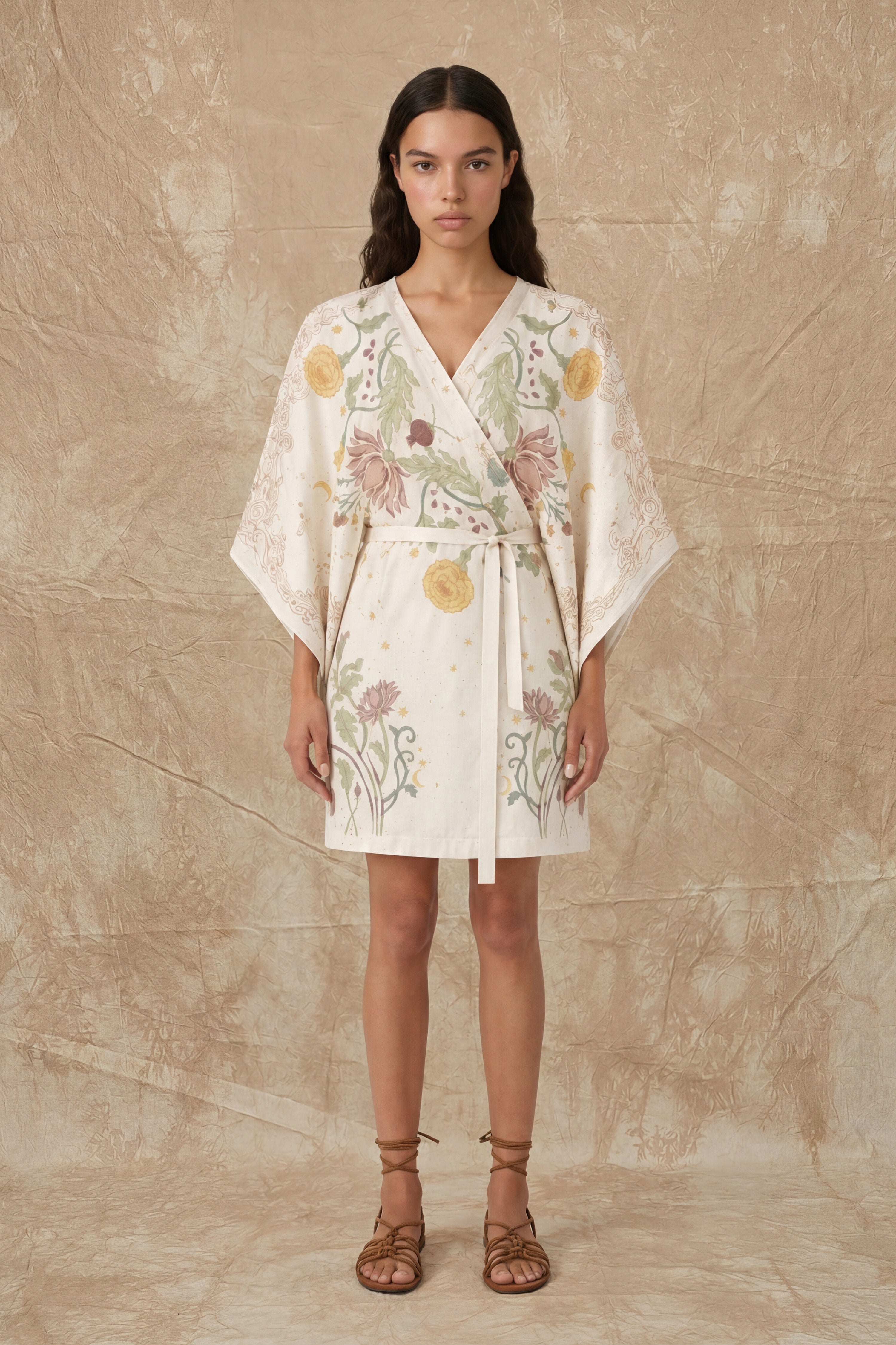 Bloom Wrap Kaftan