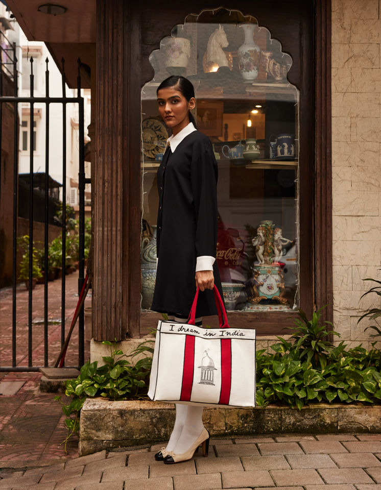 The India Tote - Poppy Red