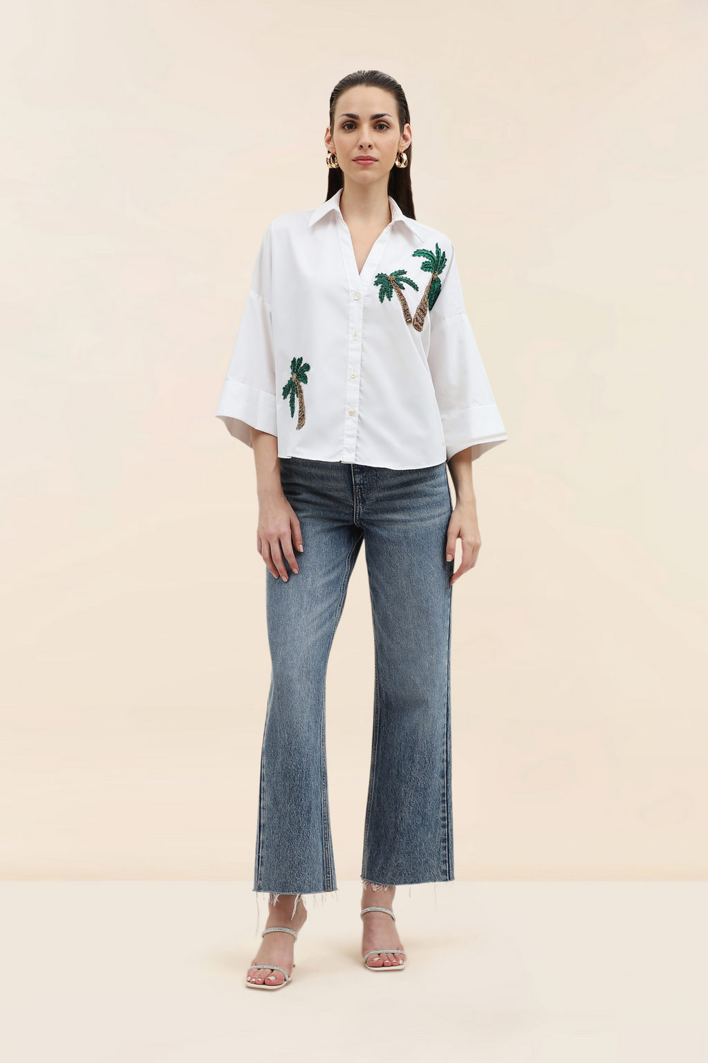 ARIA SHIRT - PALM TREE