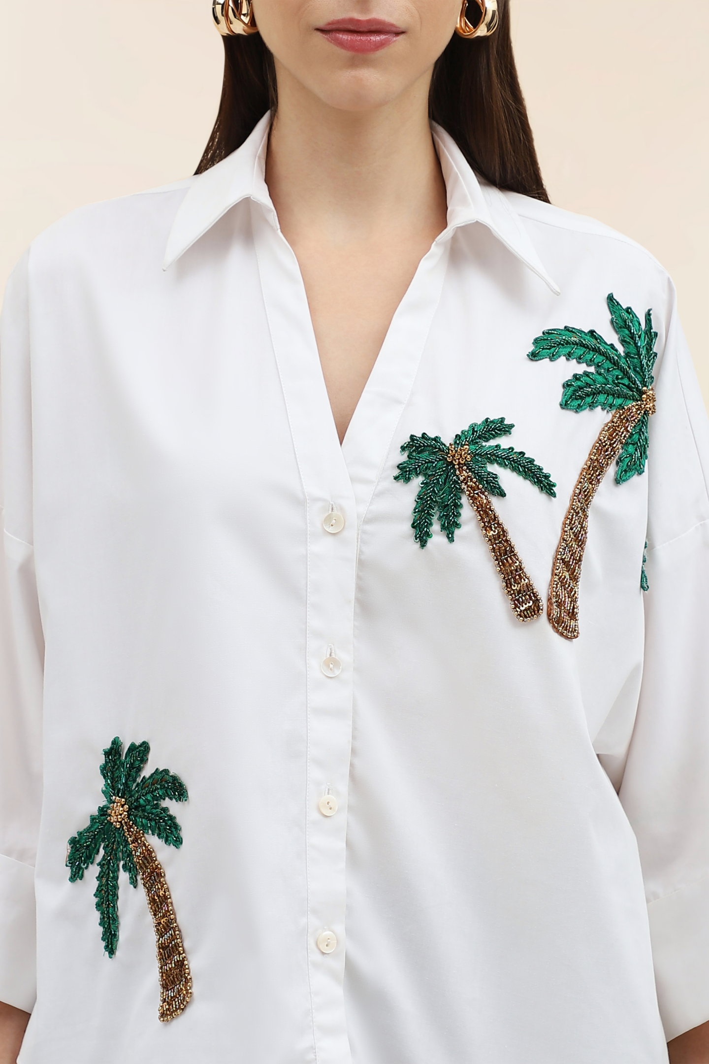 ARIA SHIRT - PALM TREE