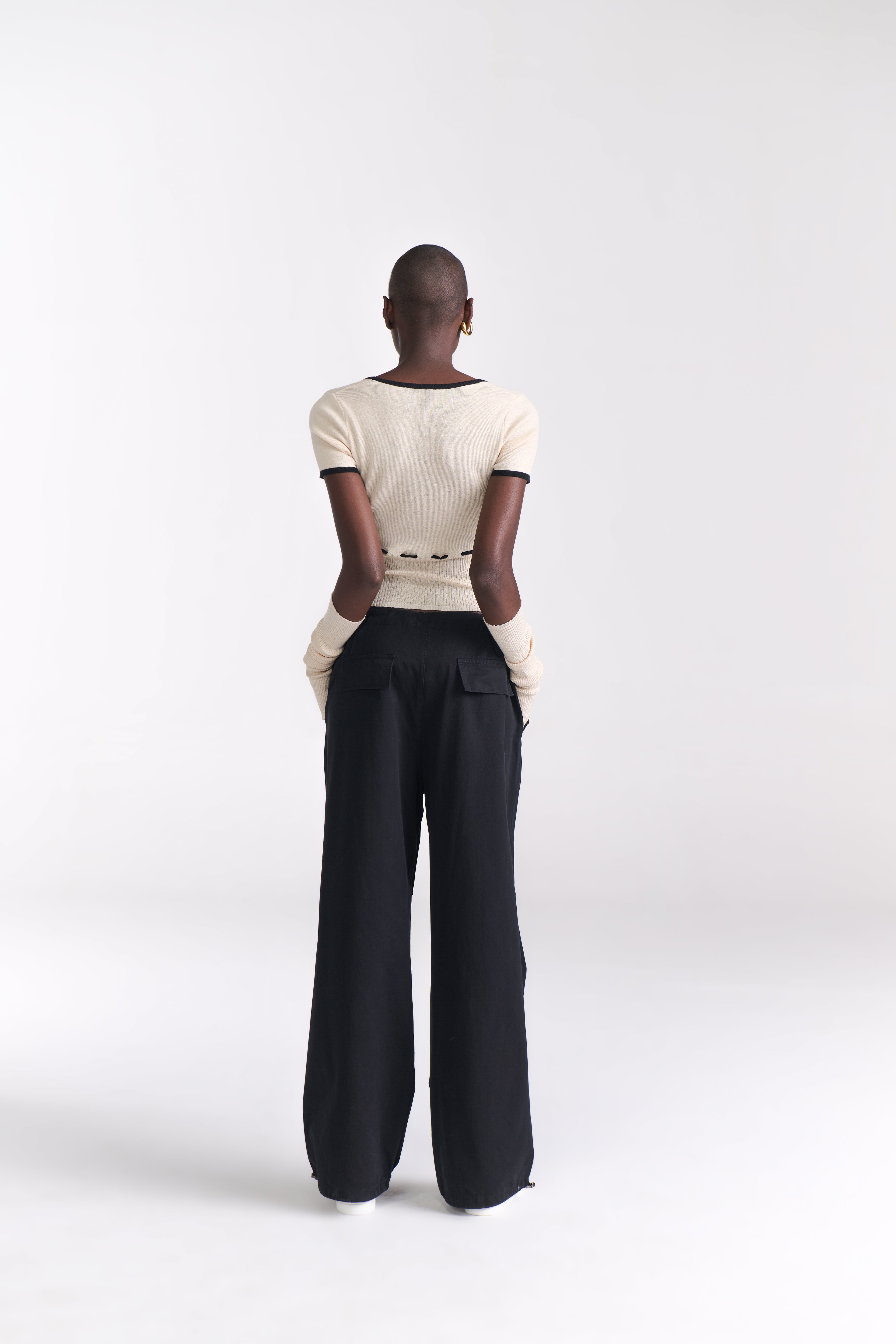 Black Parachute Pants